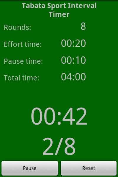 Tabata Sport Interval Timer - Preview 2