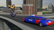 Police Limo Robot Battle screenshot 8