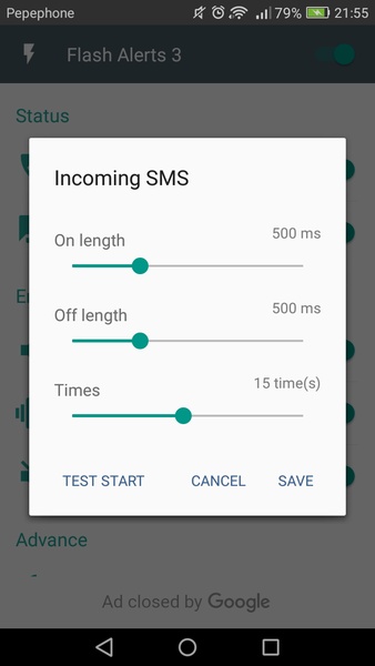 Flash Alerts 3 on Call and SMS - Preview 2