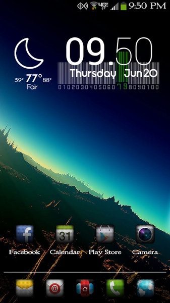 Cute Clock Weather Free - Preview 1