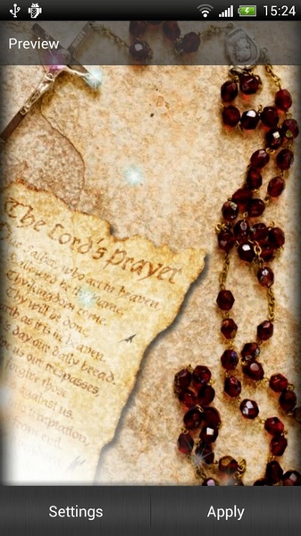 Rosary Live Wallpaper - Preview 1