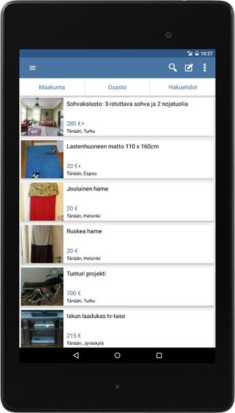 Tori.fi - Preview 1