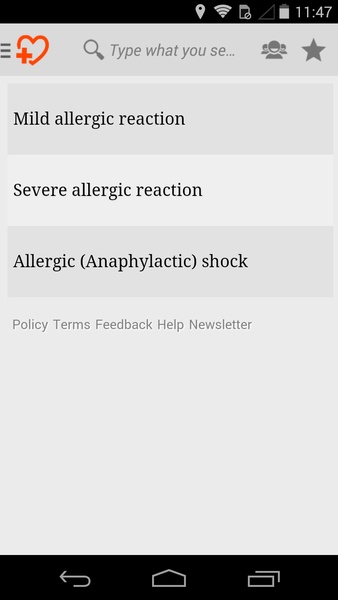 First Aid & Symptom Checker - Preview 4