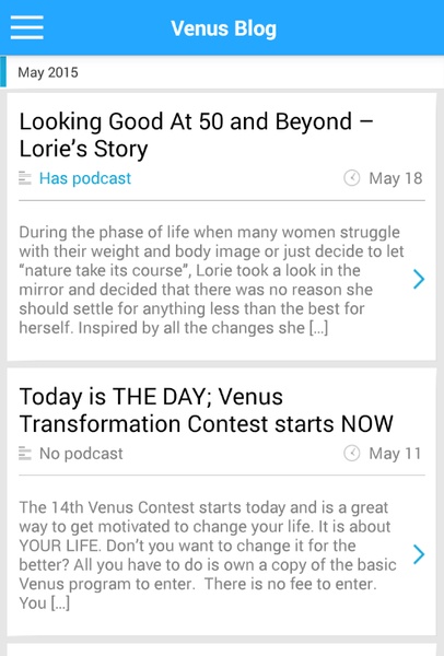Venus Index Mobile - Preview 8
