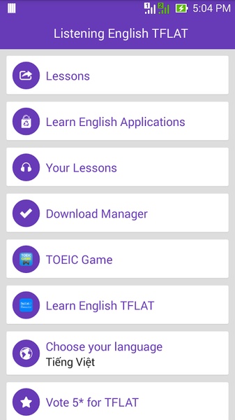 Listening English TFLAT - Preview 5