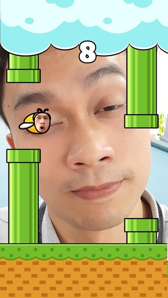 Flying Face - Preview 2