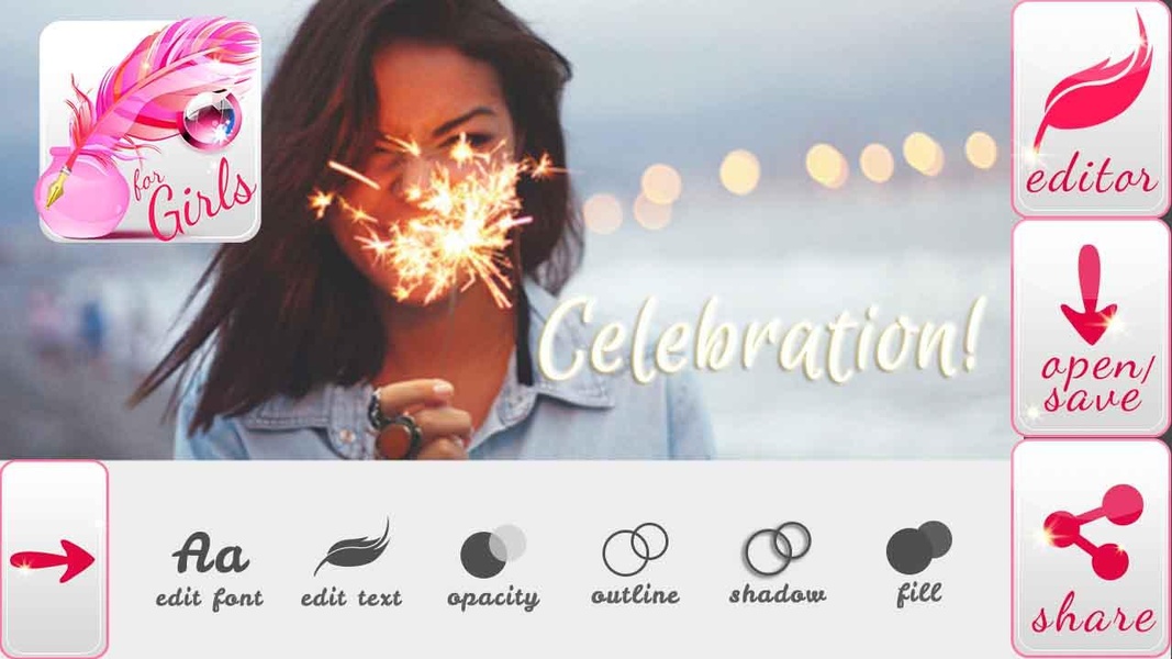 Write Text On Photos For Girls - Preview 3