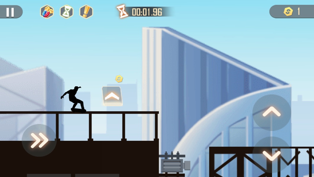 🔥 Download Shadow Skate 1.0.4 [Mod Money] APK MOD. Arcade on skateboard in  style Vector 