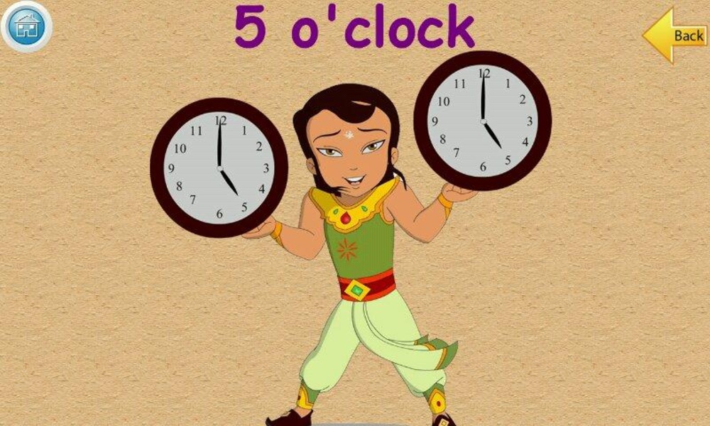 Learn Clock With Bheem - Preview 2