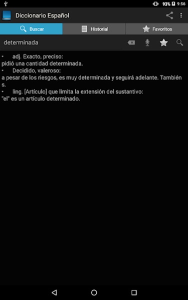 Smartpcx Dictionary Spanish - Preview 1
