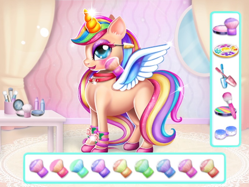 unicorn princess dress up games My Unicorn | App for Kids