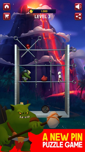 Hero Rescue- Pin Puzzle King - Preview 5
