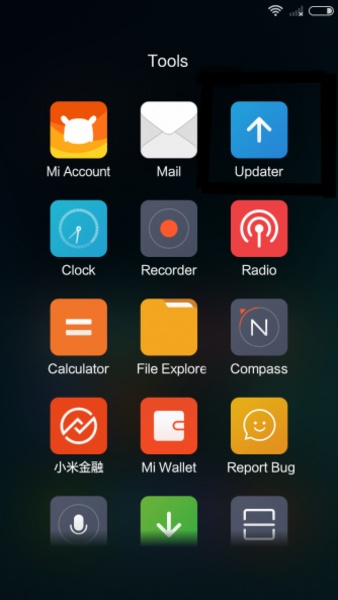 Mi Updater - Preview 3