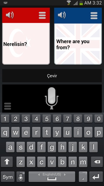 Turkish English Translator - Preview 5