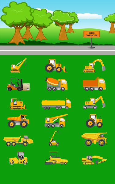 Construction Cars Free - Preview 1
