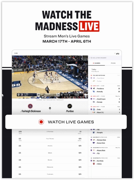 NCAA March Madness Live - Preview 5