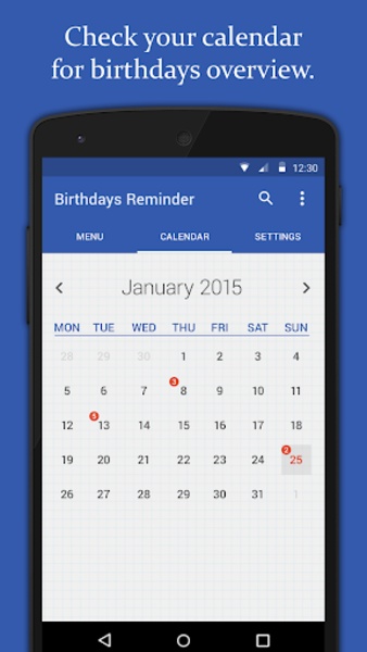 Birthdays Reminder - Preview 6