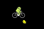 Droid Live Wallpaper bicycle screenshot 2