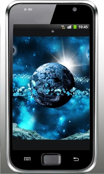 Space Ice World live wallpaper - Preview 3
