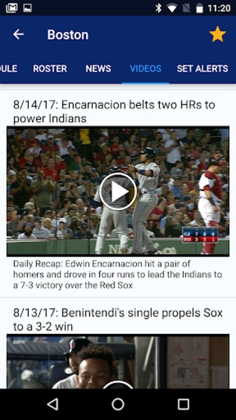 MLB Scores - Preview 9