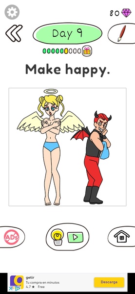 Draw Happy Angel - Preview 5