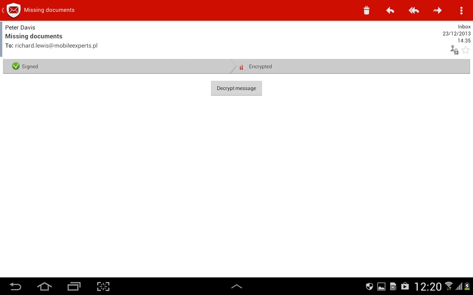 mySecureMail - Preview 10