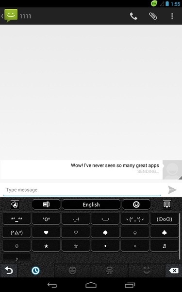 GO Keyboard Qwerty Theme - Preview 2