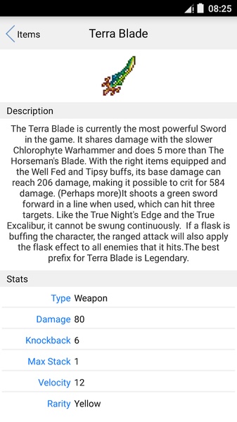 Guide+ for Terraria - Preview 7