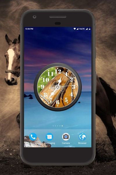 Horse Clock Live Wallpaper - Preview 4