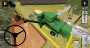 Harvester Driving 3D: Unloading Wheat screenshot 4
