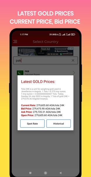 World Gold Prices - Preview 4