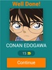 Detective Conan character quiz screenshot 2