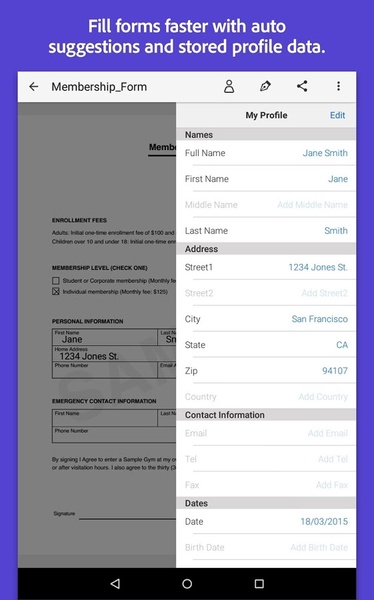 Adobe Fill & Sign DC - Preview 2