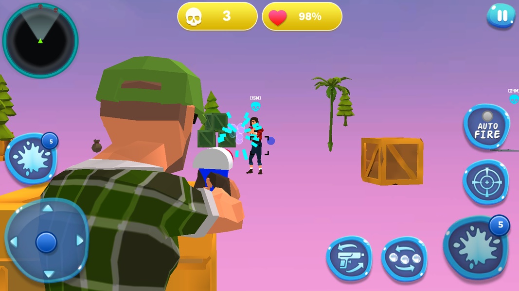 Water Gun Battle - Cover Shooty - Preview 4