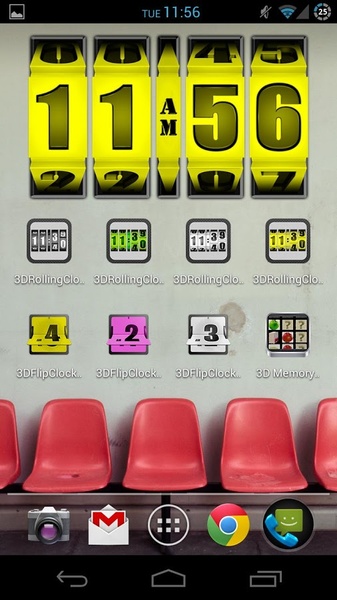 3DRollingClock YELLOW - Preview 5