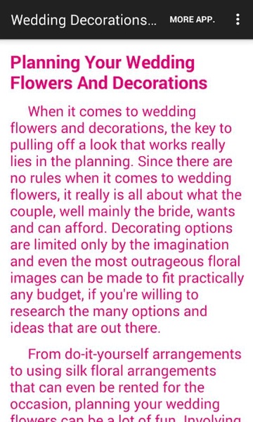 Wedding Decorations Ideas - Preview 3