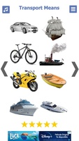 List of Means of Transport with Pictures | English screenshot 10