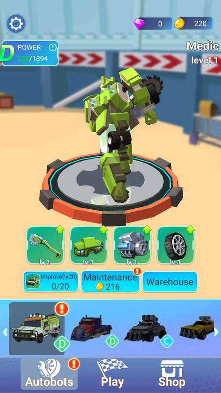 Clash of Autobots screenshot