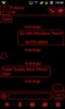 GO SMS iPhoNeon Red screenshot 2