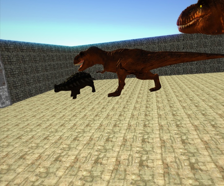 Dino Anky vs T-Rex Colloseum - Preview 1