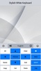 Stylish White Keyboard screenshot 3