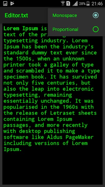 Max Text Editor - Preview 1