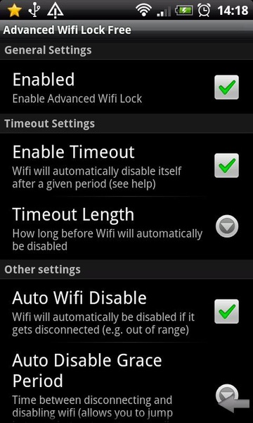 Advanced Wifi Lock (Free) - Preview 2