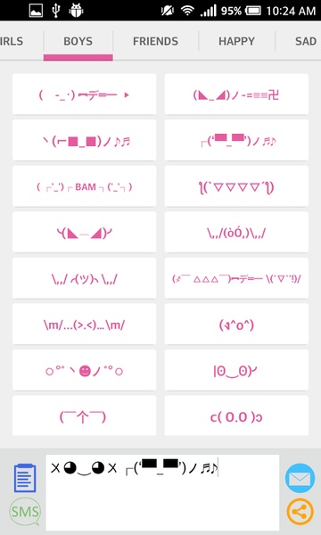 Cool Text Emoticons - Preview 3