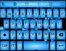 Theme x TouchPal Led Blue screenshot 1