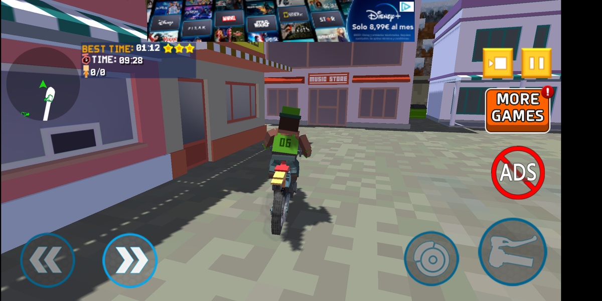 Blocky Moto Bike SIM: Winter Breeze - Preview 7