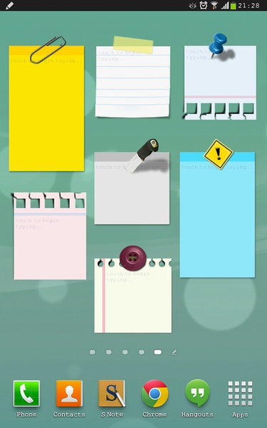 Sticky notes shop app for android