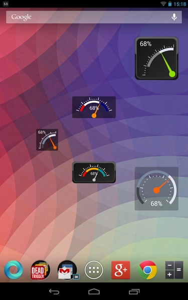 Gauge Battery Widget - Preview 12