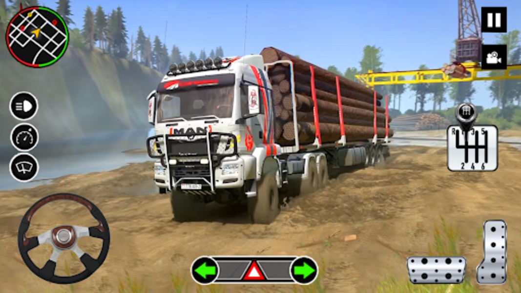 US Modern Heavy Grand Truck 3D - Preview 1