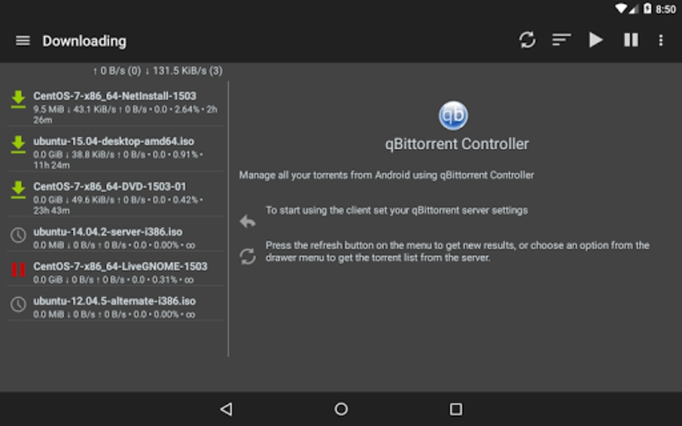 qBittorrent Client - Preview 12